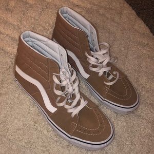 Tan Vans (NWOT)